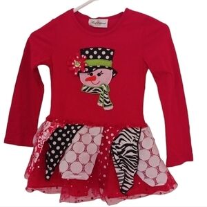 Rare Editions Snowman Dress